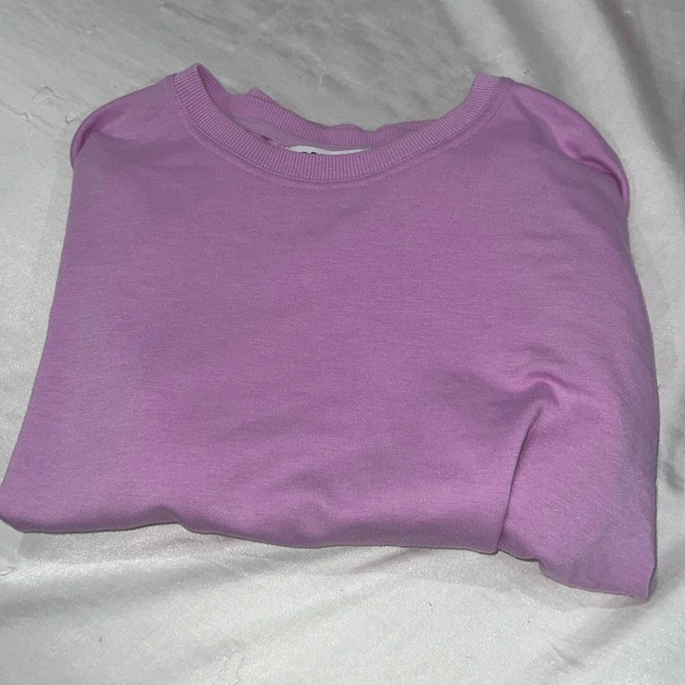 purple sweater